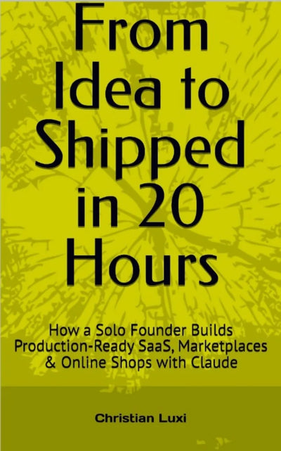 From Idea to Shipped in 20 Hours
