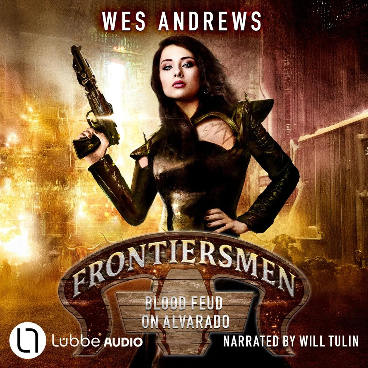 Cover: Frontiersmen: Blood Feud on Alvarado (Hörbuch Download) von Wes Andrews