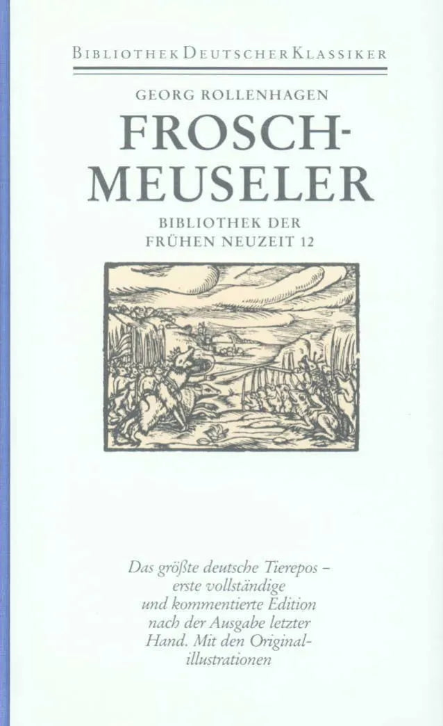 Buchcover von 'Froschmeuseler' - Gebundene Ausgabe von Georg Rollenhagen
