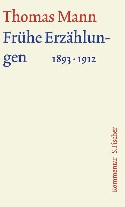 Frühe Erzählungen 1893-1912