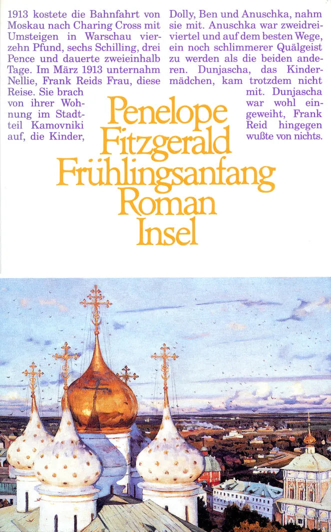 Buchcover von 'Frühlingsanfang' - Gebundene Ausgabe von Penelope Fitzgerald