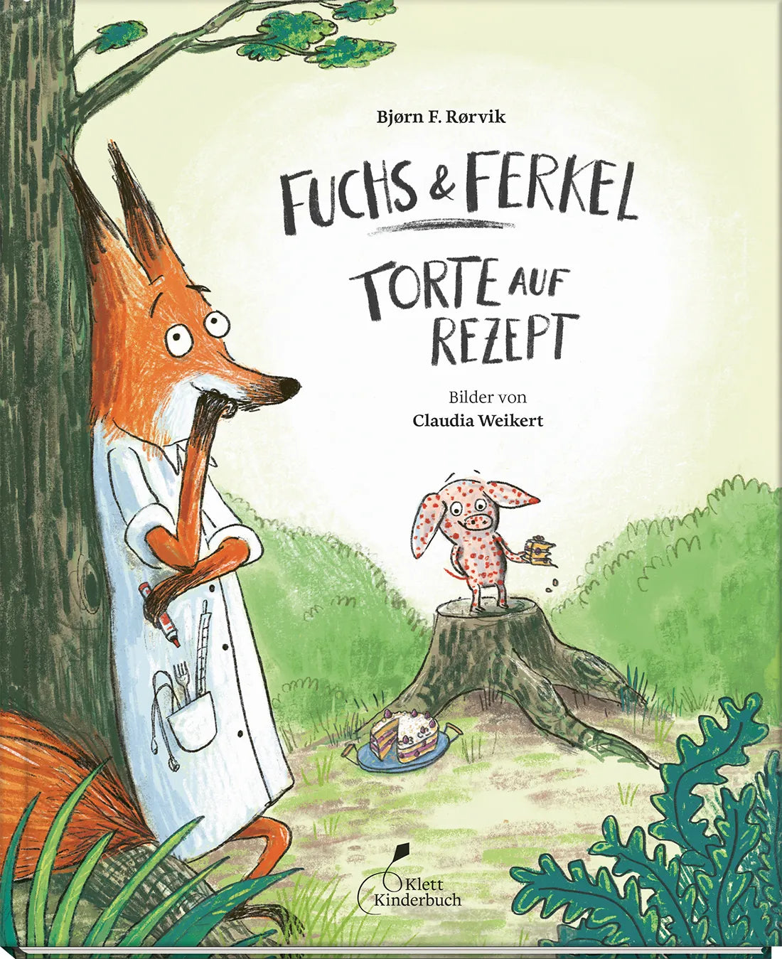 Buchcover von 'Fuchs & Ferkel - Torte auf Rezept | "Fuchs & Ferkel" Band 1' - Gebundene Ausgabe von Bjørn F. Rørvik