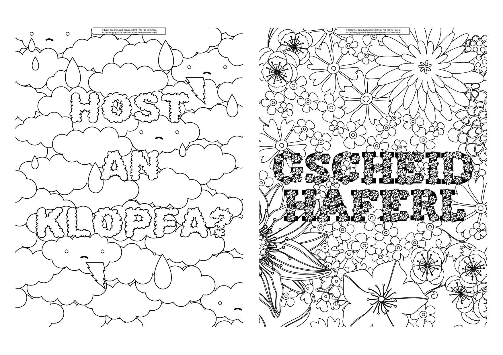 Innenansicht von 'FUCK – Himme, Oarsch und Zwian' - Taschenbuch