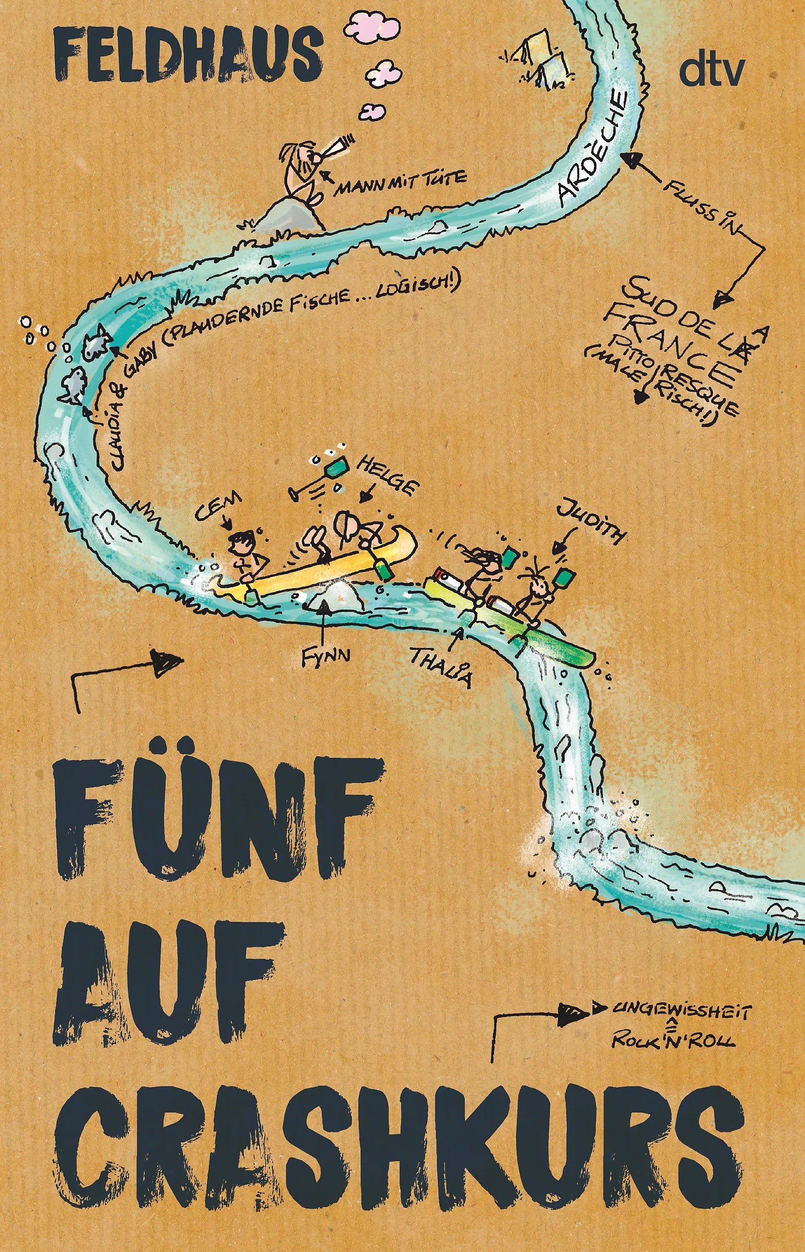 Buchcover von 'Fünf auf Crashkurs' - Taschenbuch von Hans-Jürgen Feldhaus