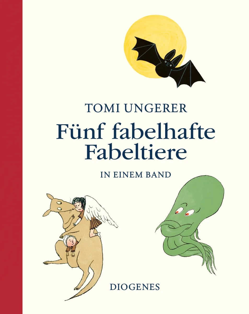 Buchcover von 'Fünf fabelhafte Fabeltiere' - Gebundene Ausgabe von Tomi Ungerer