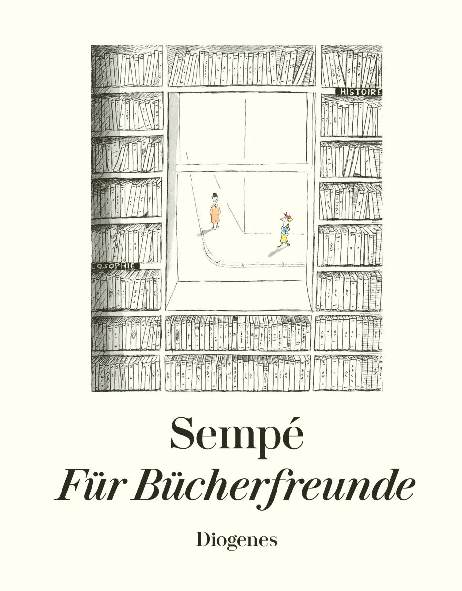 Buchcover von 'Für Bücherfreunde' - Gebundene Ausgabe von Jean-Jacques Sempé