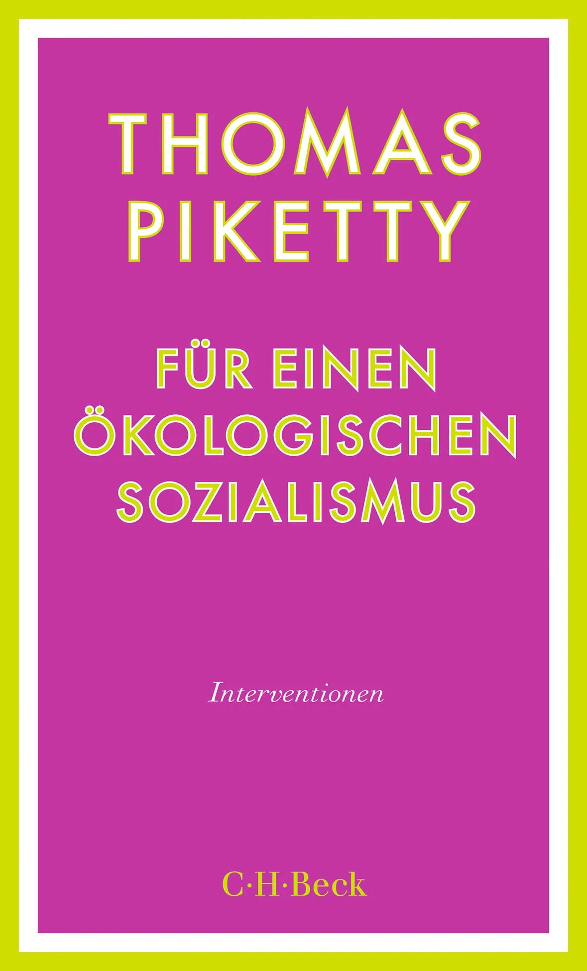Cover: Für einen ökologischen Sozialismus (Taschenbuch) von Thomas Piketty