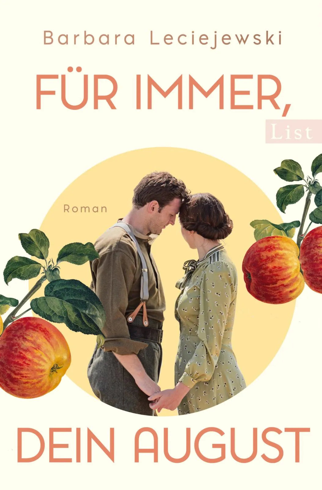 Buchcover von 'Für immer, dein August' - Paperback von Barbara Leciejewski