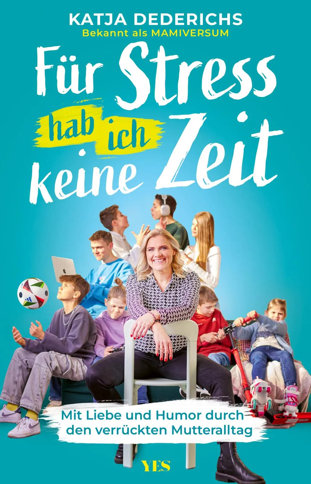 Buchcover von 'Für Stress hab ich keine Zeit' - Taschenbuch von Katja Dederichs