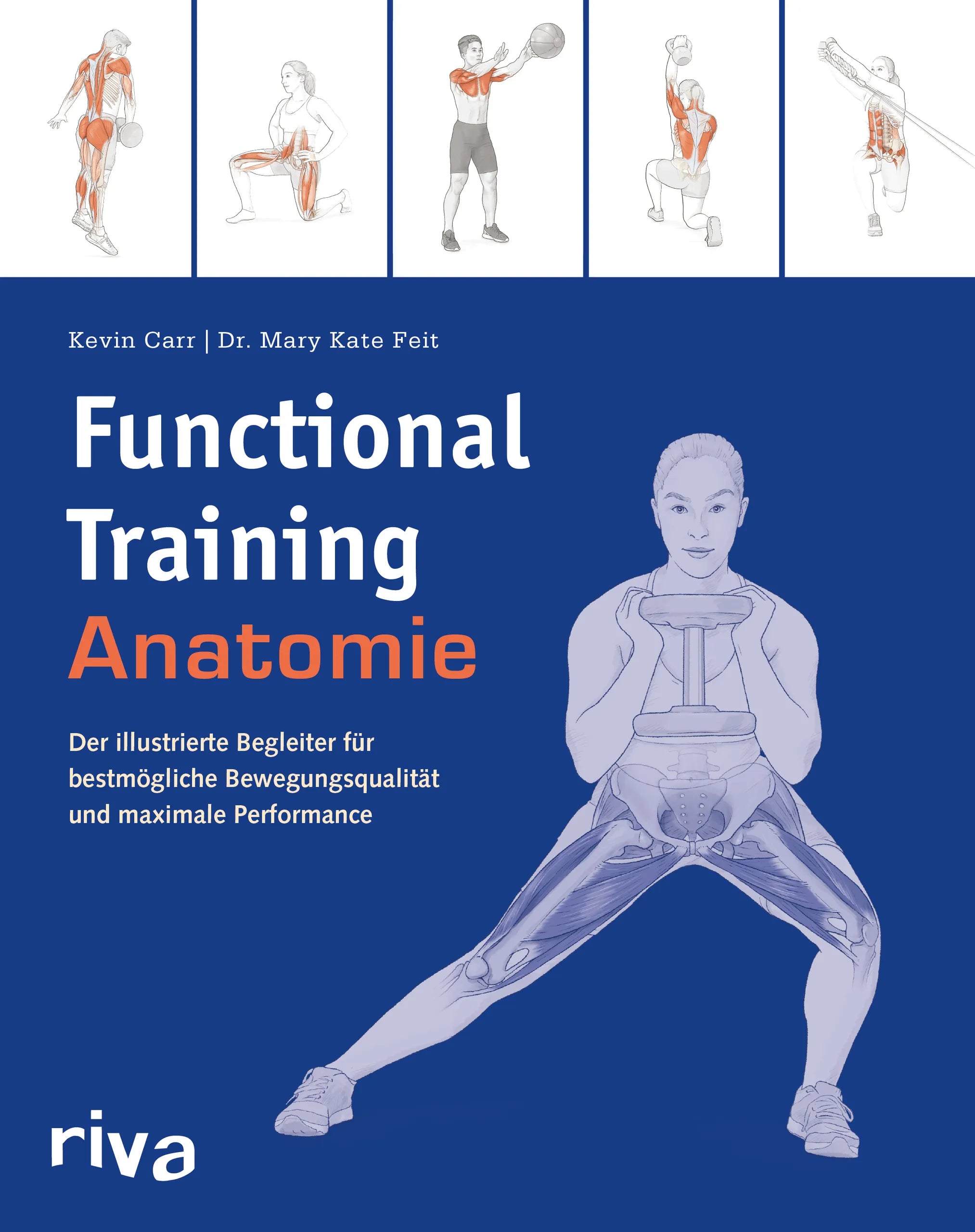 Buchcover von 'Functional-Training-Anatomie' - Taschenbuch von Kevin Carr