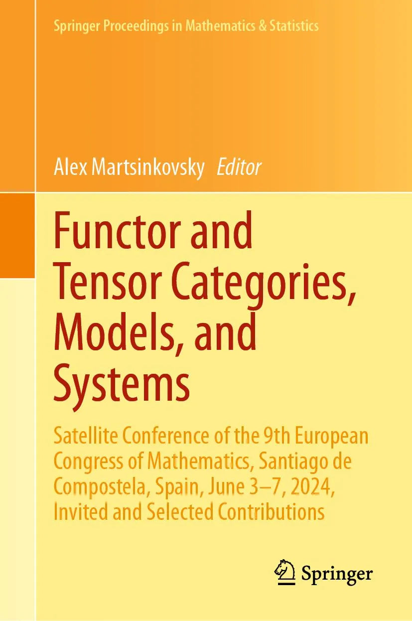 Cover: Functor and Tensor Categories, Models, and Systems (E-Book) von Alex Martsinkovsky