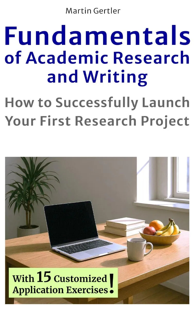Cover: Fundamentals of Academic Research and Writing (E-Book) von Martin Gertler