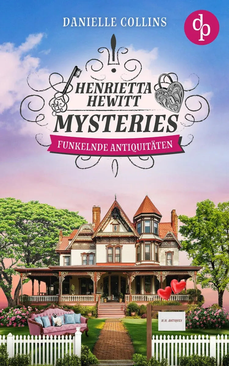 Cover: Funkelnde Antiquitäten | Ein mörderisch mysteriöser Cosy Crime mit einem aufregenden Mordfall (E-Book) von Danielle Collins