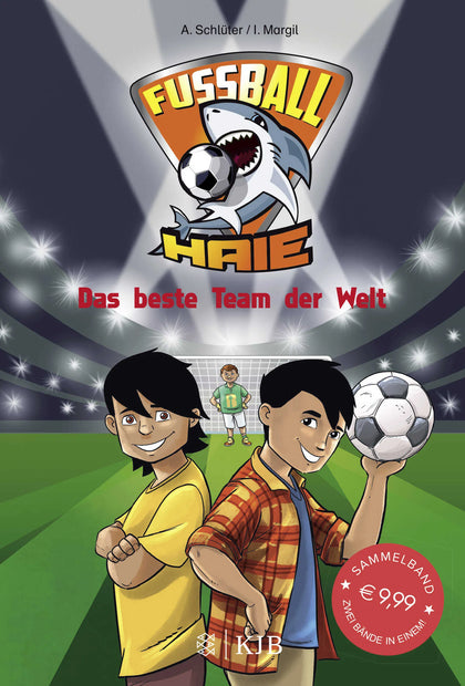Buchcover von 'Fußball-Haie: Das beste Team der Welt' - Gebundene Ausgabe von Andreas Schlüter
