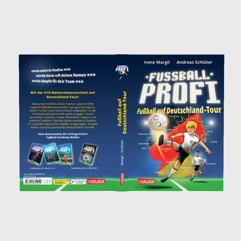 Produktansicht: Fußballprofi 5: Fußballprofi - Fußball auf Deutschland-Tour (Gebundene Ausgabe)