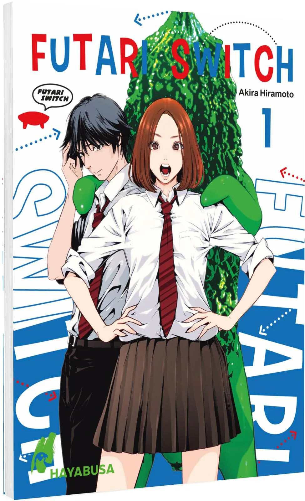 Cover: Futari Switch 1 (Taschenbuch) von Akira Hiramoto