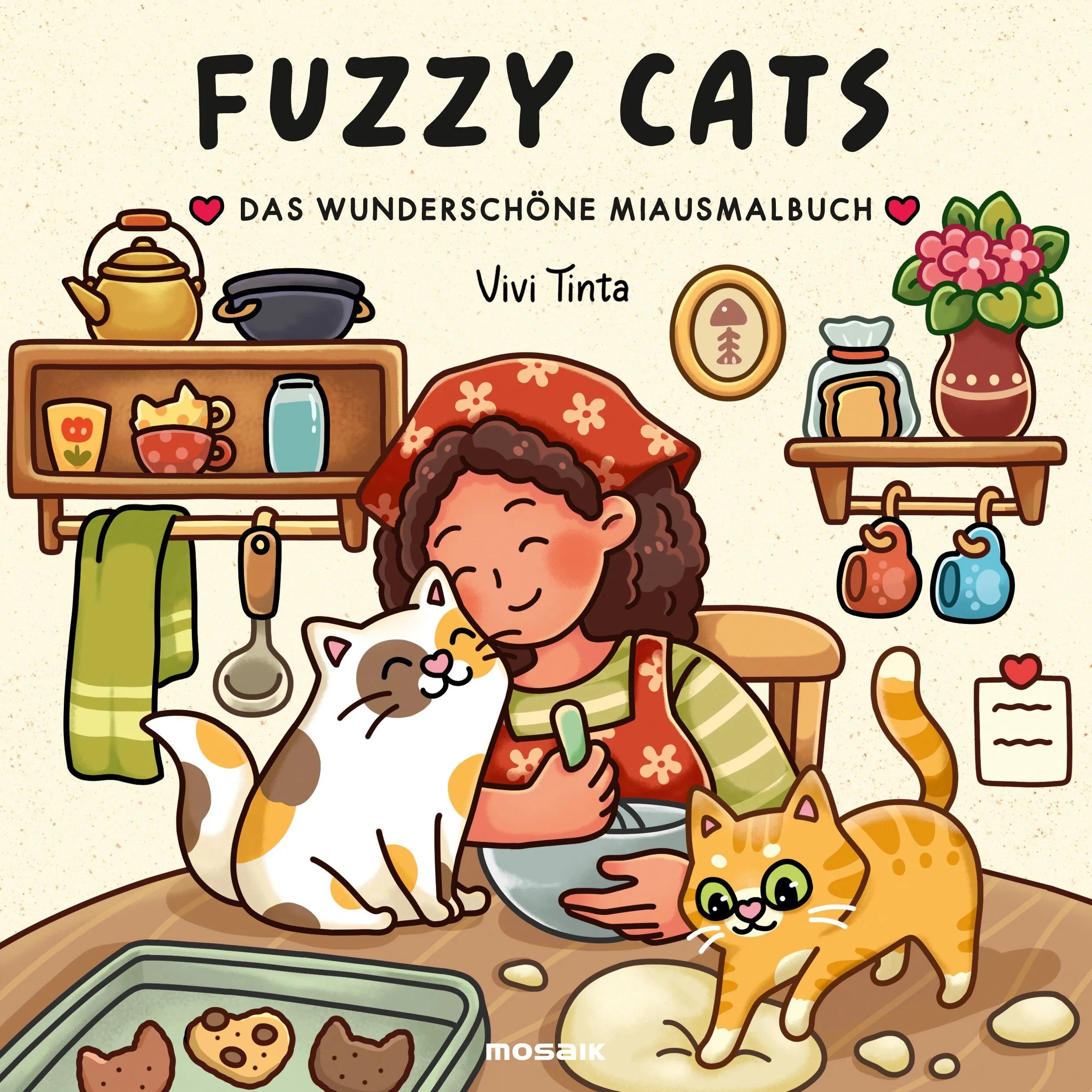 Cover: Fuzzy Cats (Taschenbuch) von Vivi Tinta
