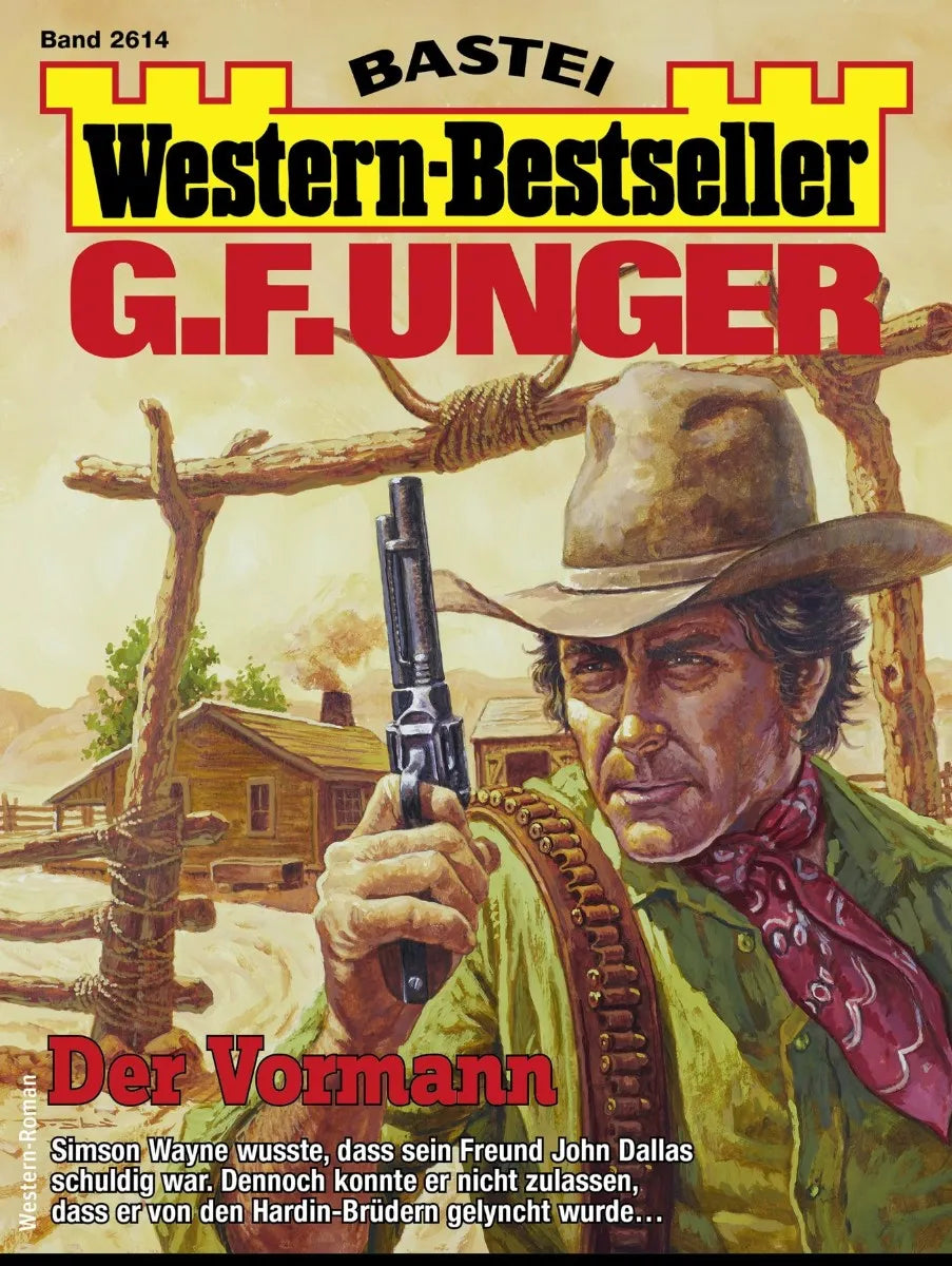 Cover: G. F. Unger Western-Bestseller 2614 (E-Book)