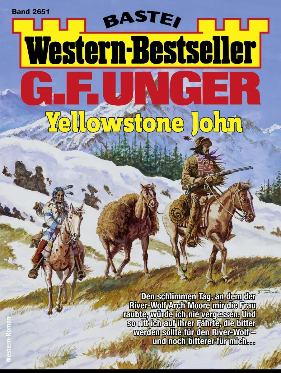 Cover: G. F. Unger Western-Bestseller 2651 (E-Book)