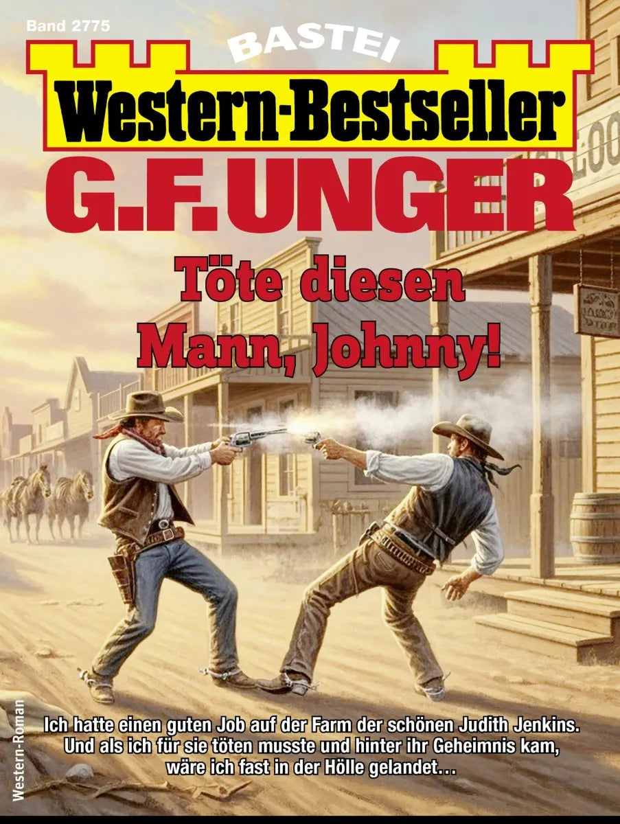 Cover: G. F. Unger Western-Bestseller 2775 (E-Book)