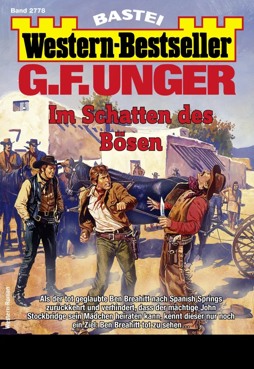Cover: G. F. Unger Western-Bestseller 2778 (E-Book)
