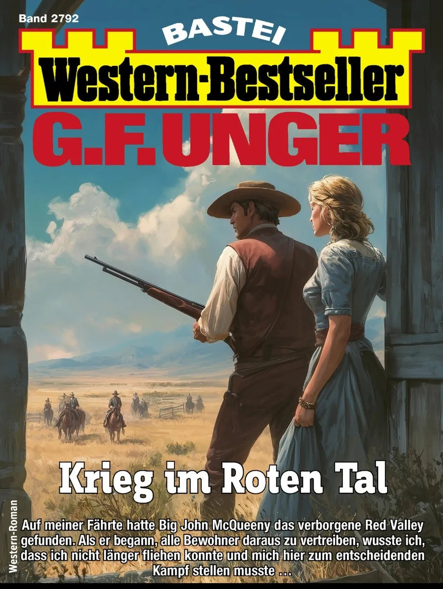 Cover: G. F. Unger Western-Bestseller 2792 (E-Book)
