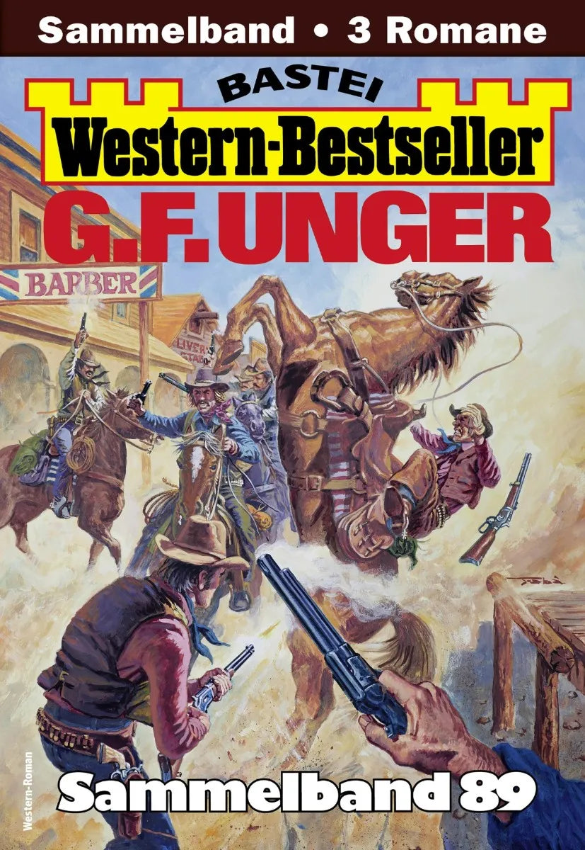 Cover: G. F. Unger Western-Bestseller Sammelband 89 (E-Book)