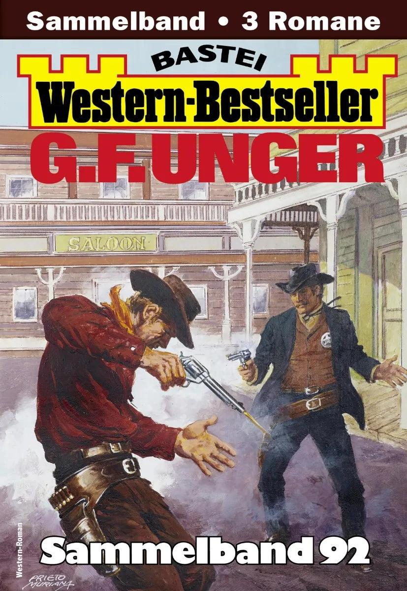 Cover: G. F. Unger Western-Bestseller Sammelband 92 (E-Book)