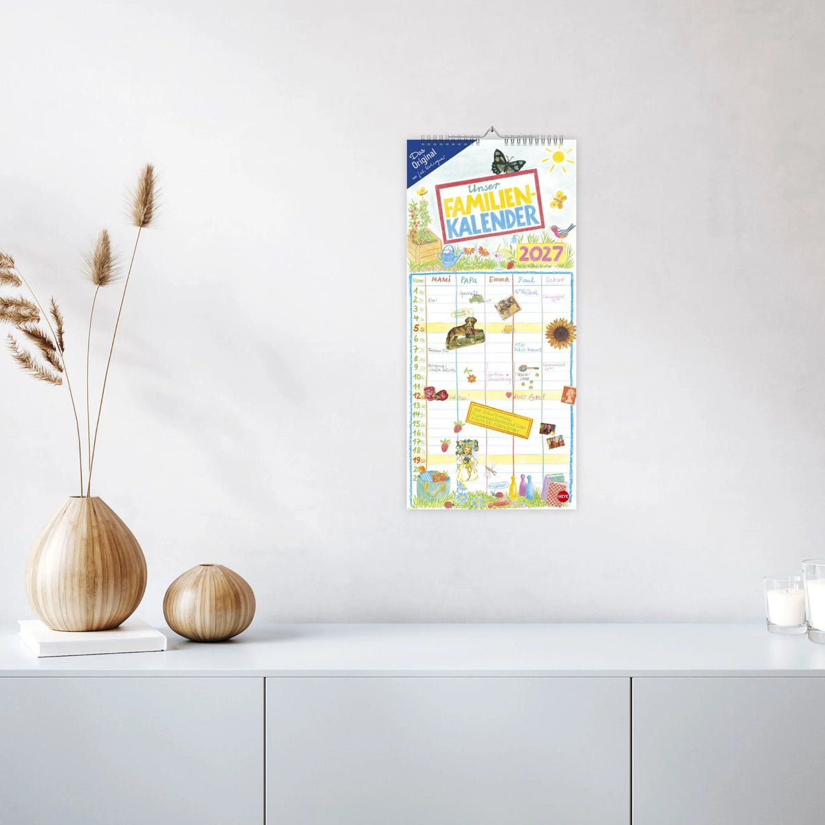 Gabi Kohwagner Unser Familienkalender 2027 – Ansicht