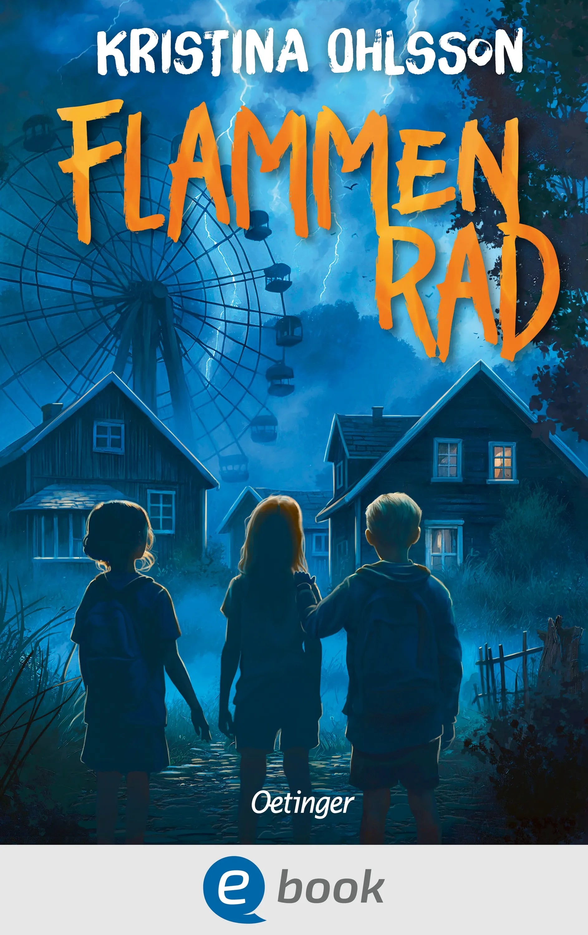 Cover: Gänsehaut in Hovenäset 1. Flammenrad (E-Book) von Kristina Ohlsson