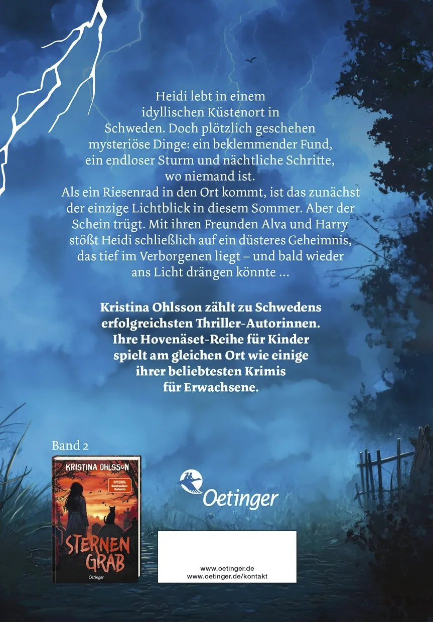 Rückseite: Gänsehaut in Hovenäset 1. Flammenrad (Hardcover)