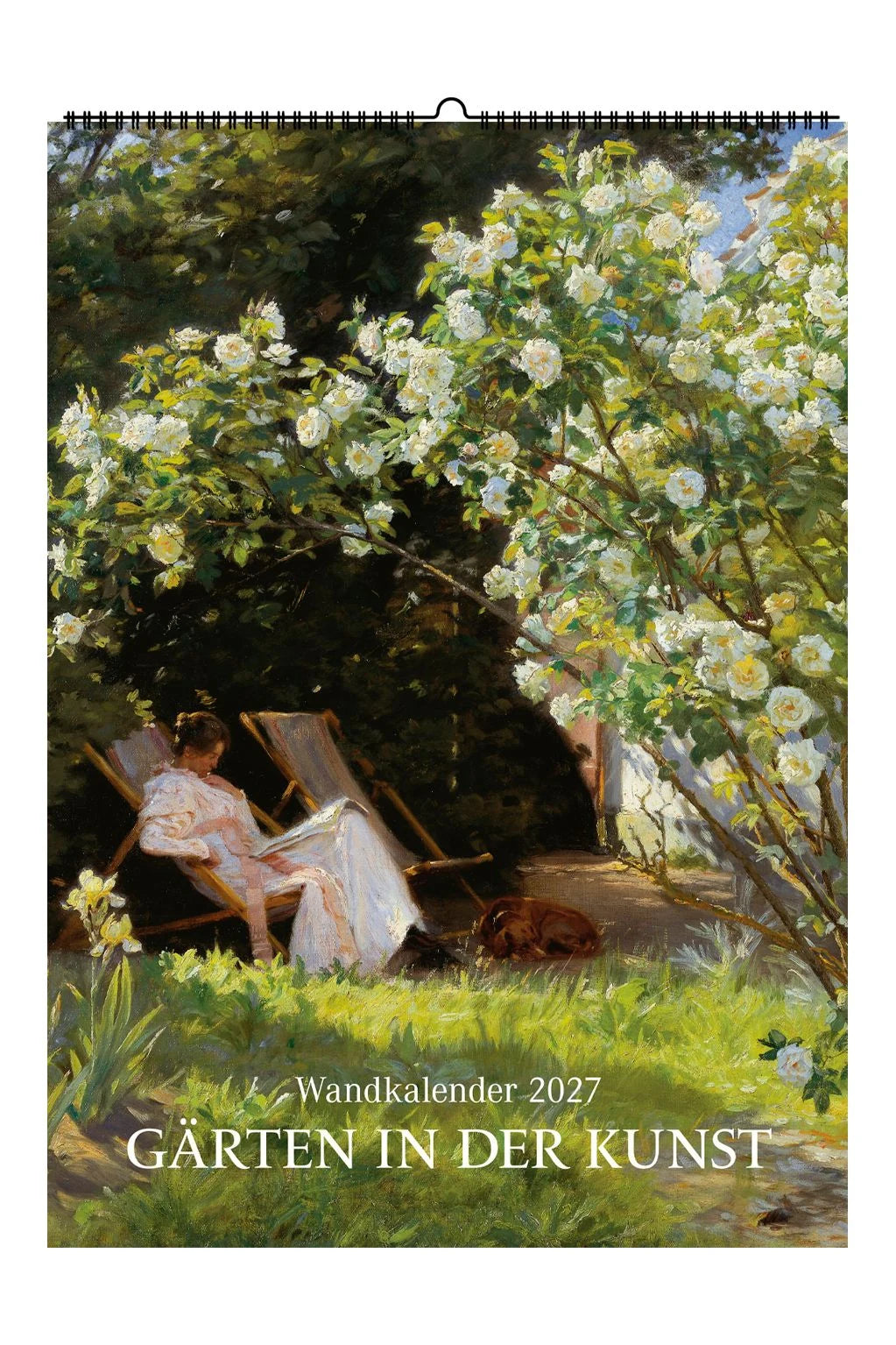 Wandkalender: Gärten in der Kunst. Wandkalender 2027
