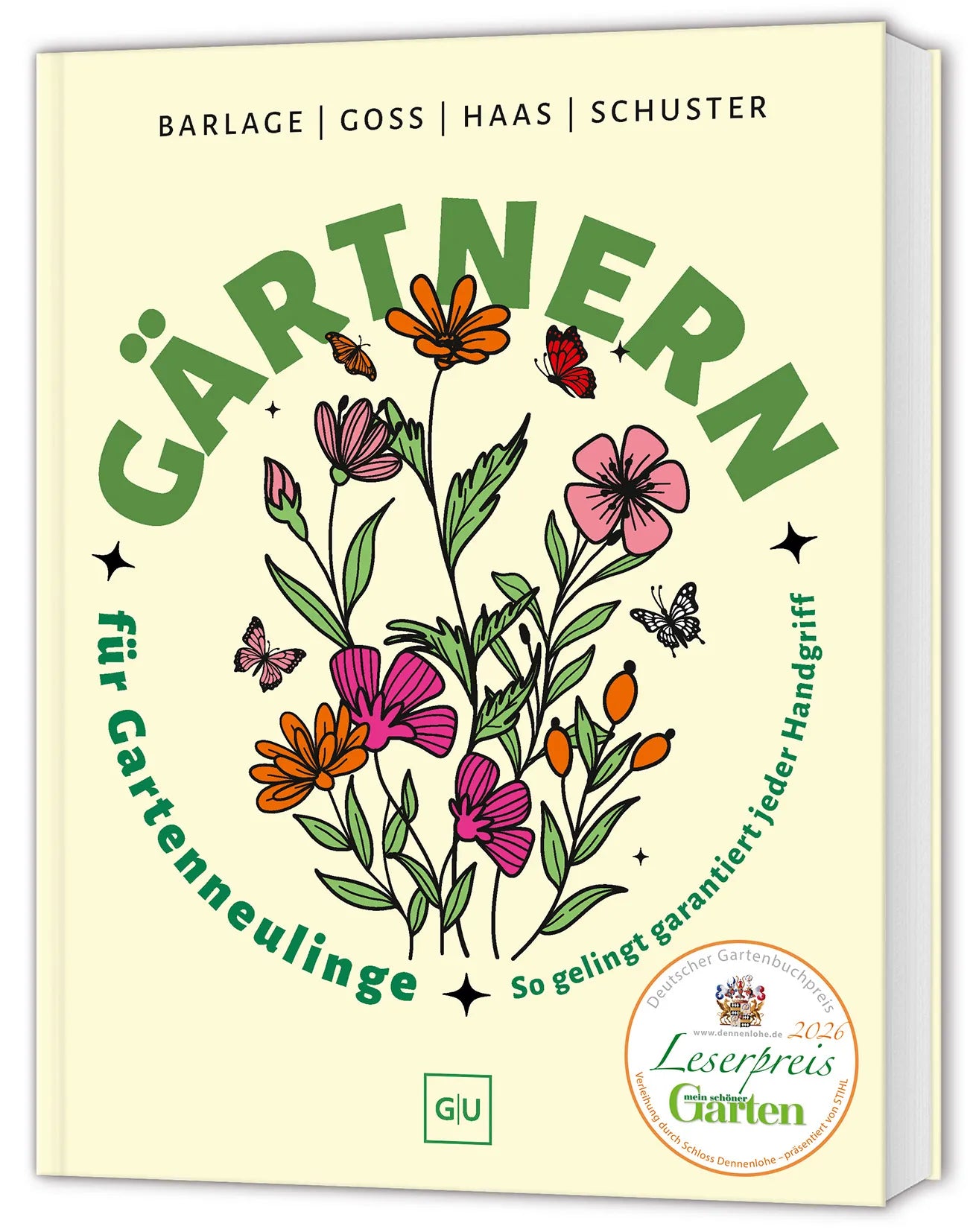 Cover: Gärtnern für Gartenneulinge (Hardcover) von Andreas Barlage