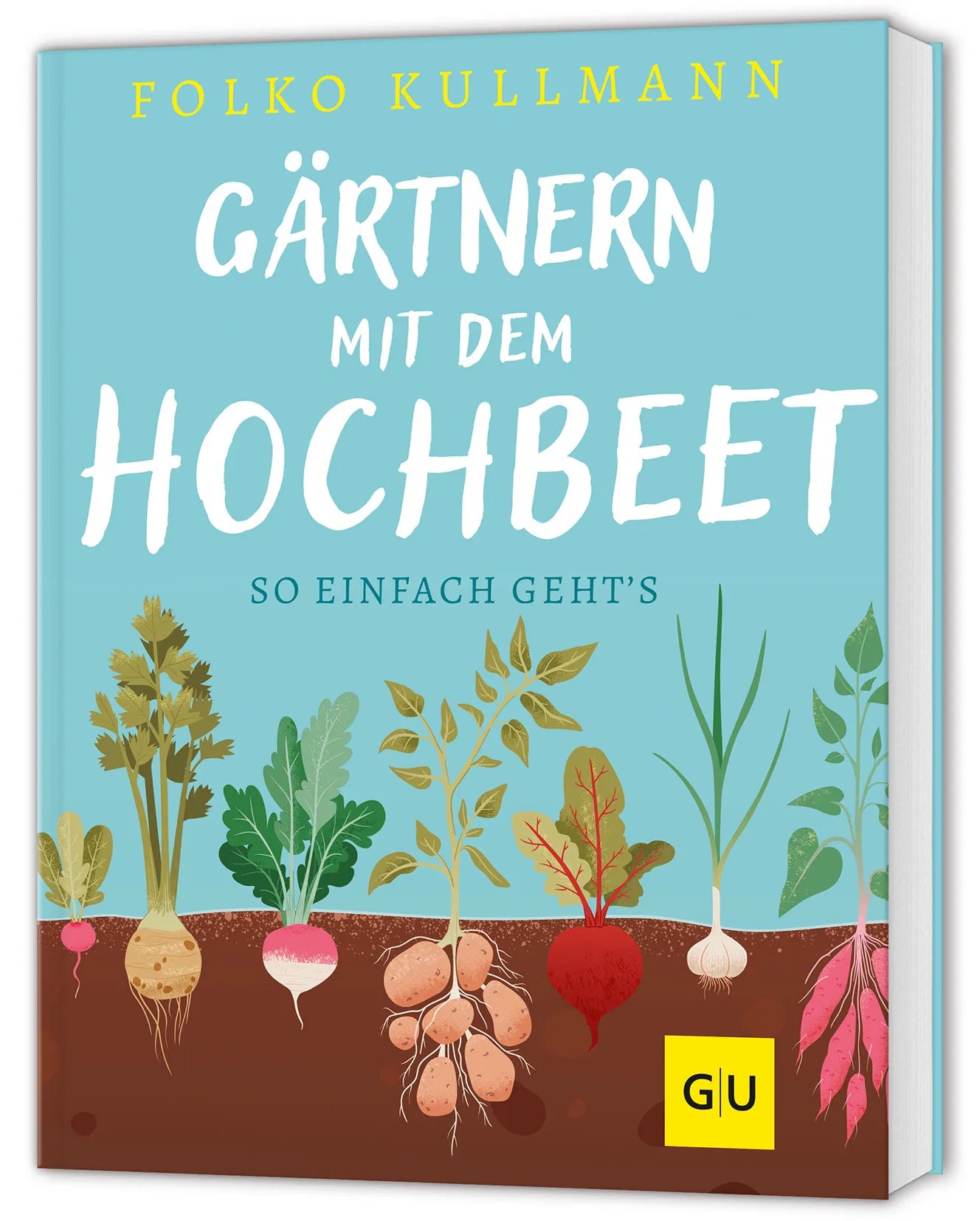 Buchcover von 'Gärtnern mit dem Hochbeet' - Gebundene Ausgabe von Folko Kullmann