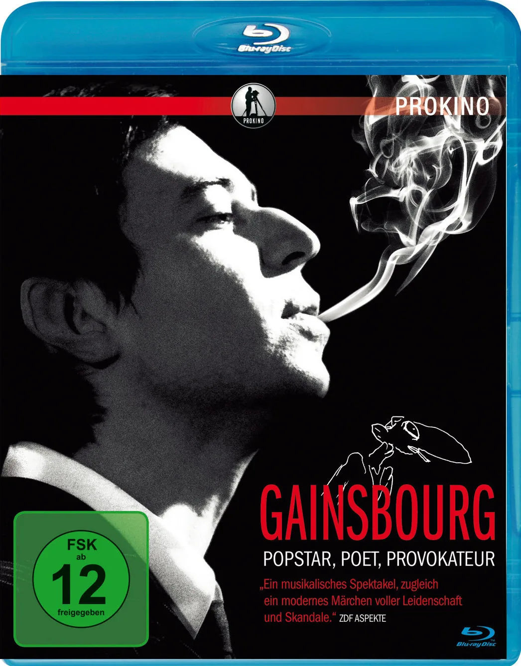 Gainsbourg - Popstar, Poet, Provokateur - Blu-ray Disc
