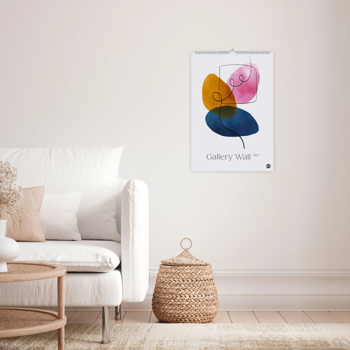 Gallery Wall Posterkalender 2027 – Ansicht