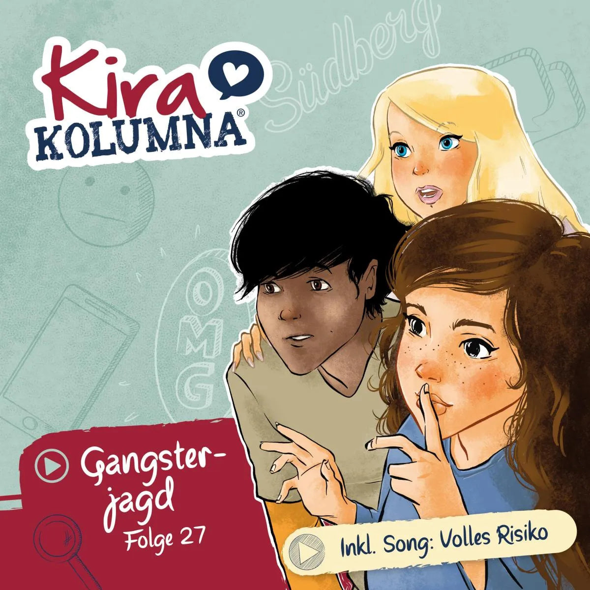 Cover: Gangsterjagd (Hörbuch Download) von Leonie Below