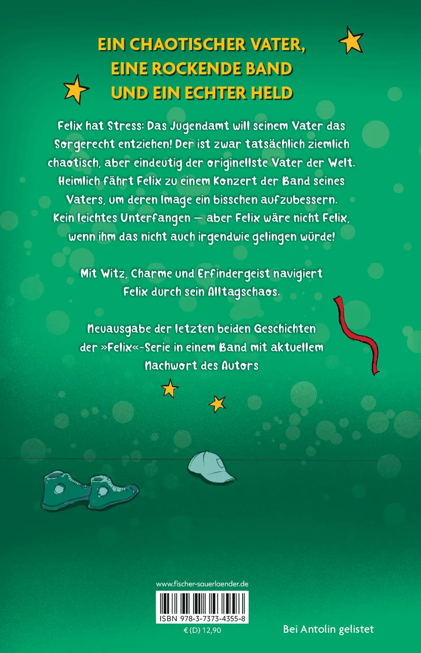 Rückseite: Ganz ehrlich? Felix und das wahre Leben (Hardcover)