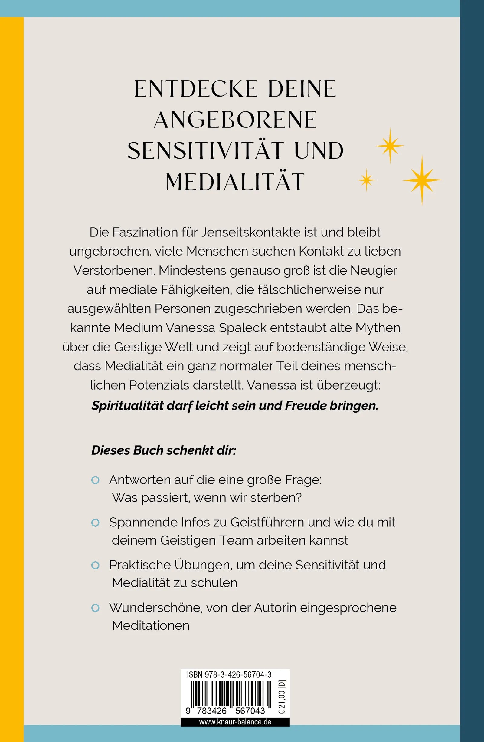Rückseite: Ganz normal medial (Hardcover)