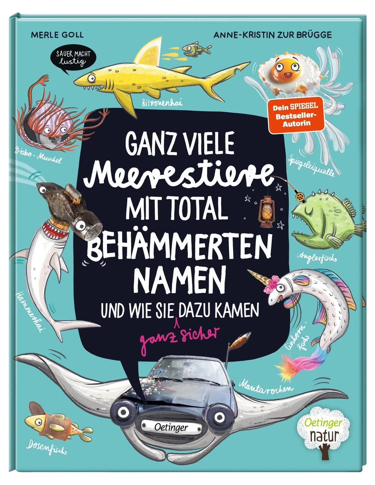 Abbildung von 'Ganz viele Meerestiere mit total behämmerten Namen und wie sie'