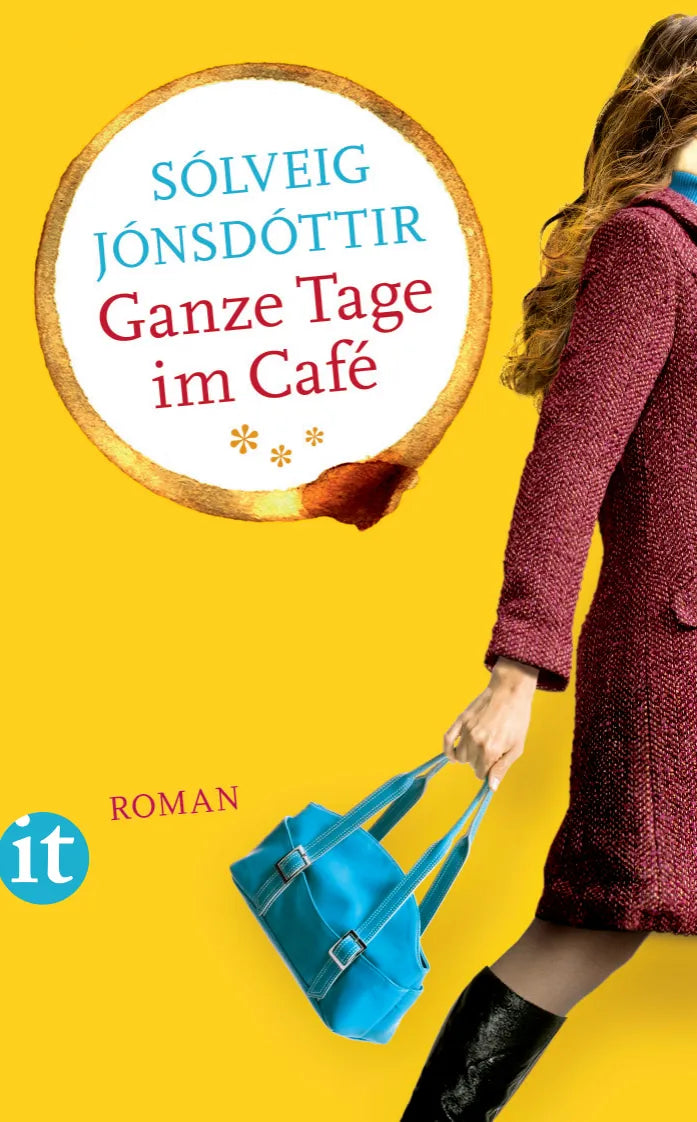 Buchcover von 'Ganze Tage im Café' - Taschenbuch von Sólveig Jónsdóttir
