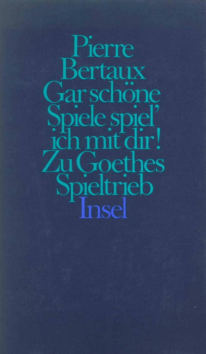 Gar schöne Spiele spiel’ ich mit dir!