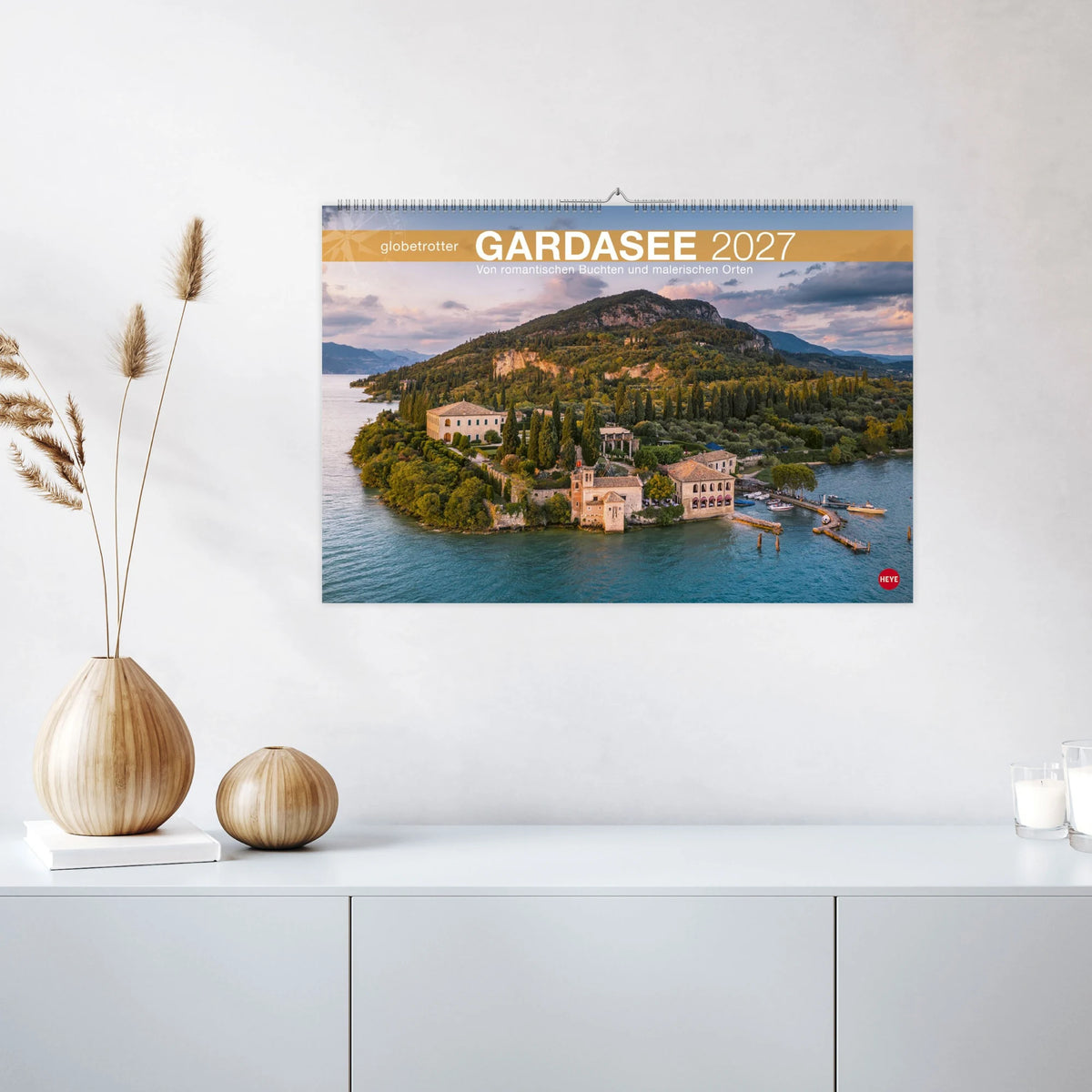 Gardasee Globetrotter Kalender 2027 - Von romantischen Buchten und malerischen Orten – Ansicht