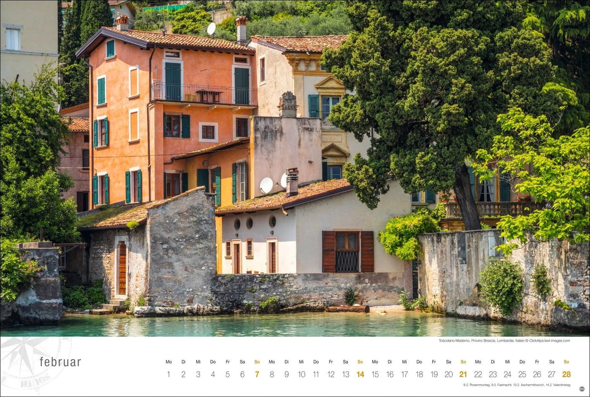 Gardasee Globetrotter Kalender 2027 - Von romantischen Buchten und malerischen Orten – Ansicht