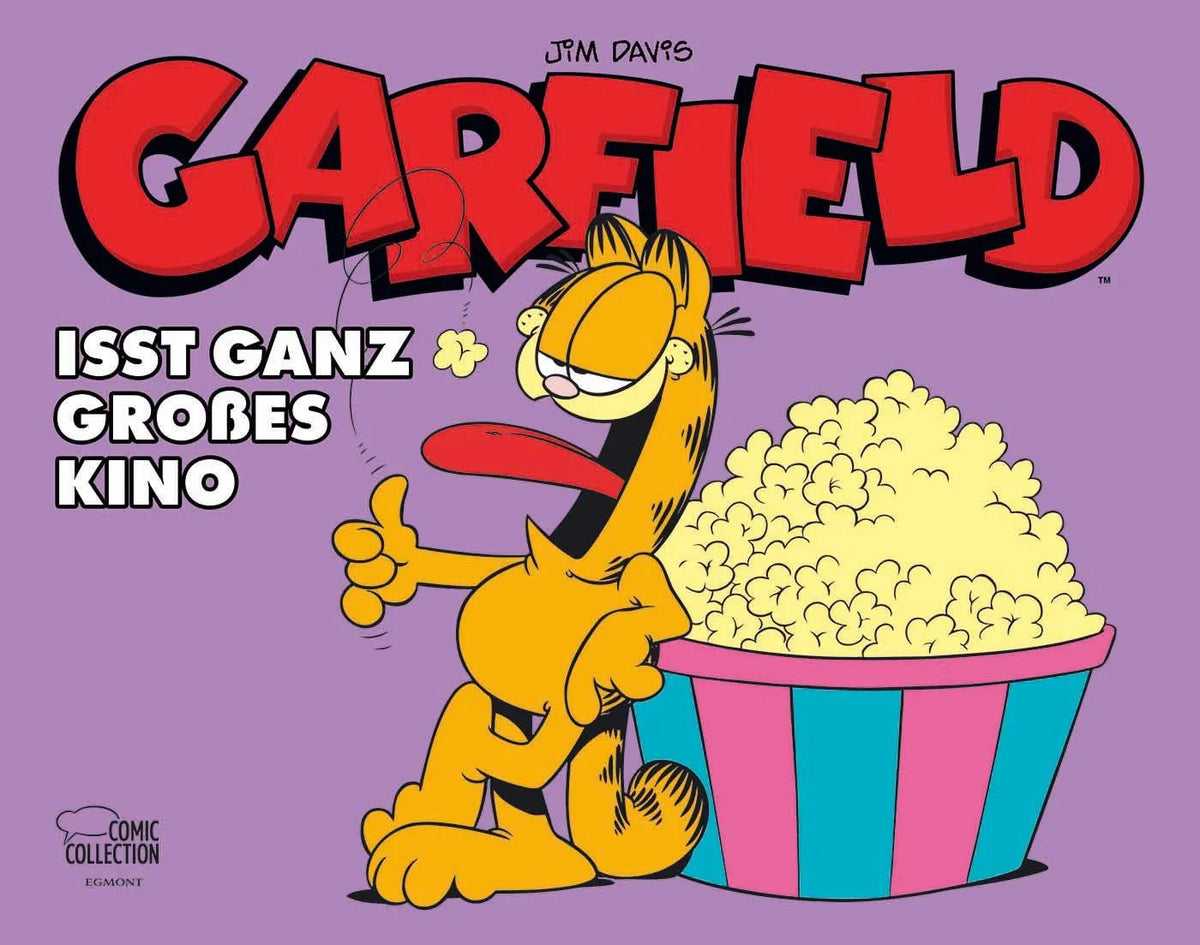 Cover: Garfield - Isst ganz großes Kino (Taschenbuch) von Jim Davis