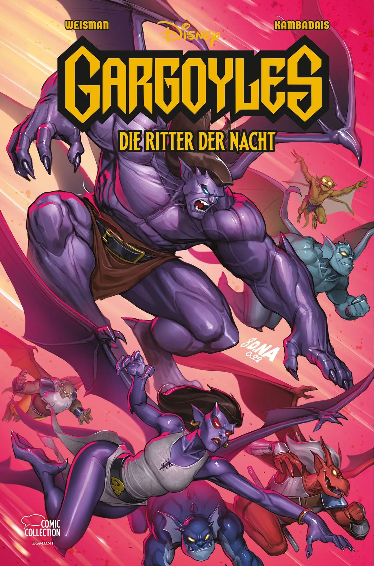 Cover: Gargoyles - Die Ritter der Nacht (Hardcover) von Greg Weisman