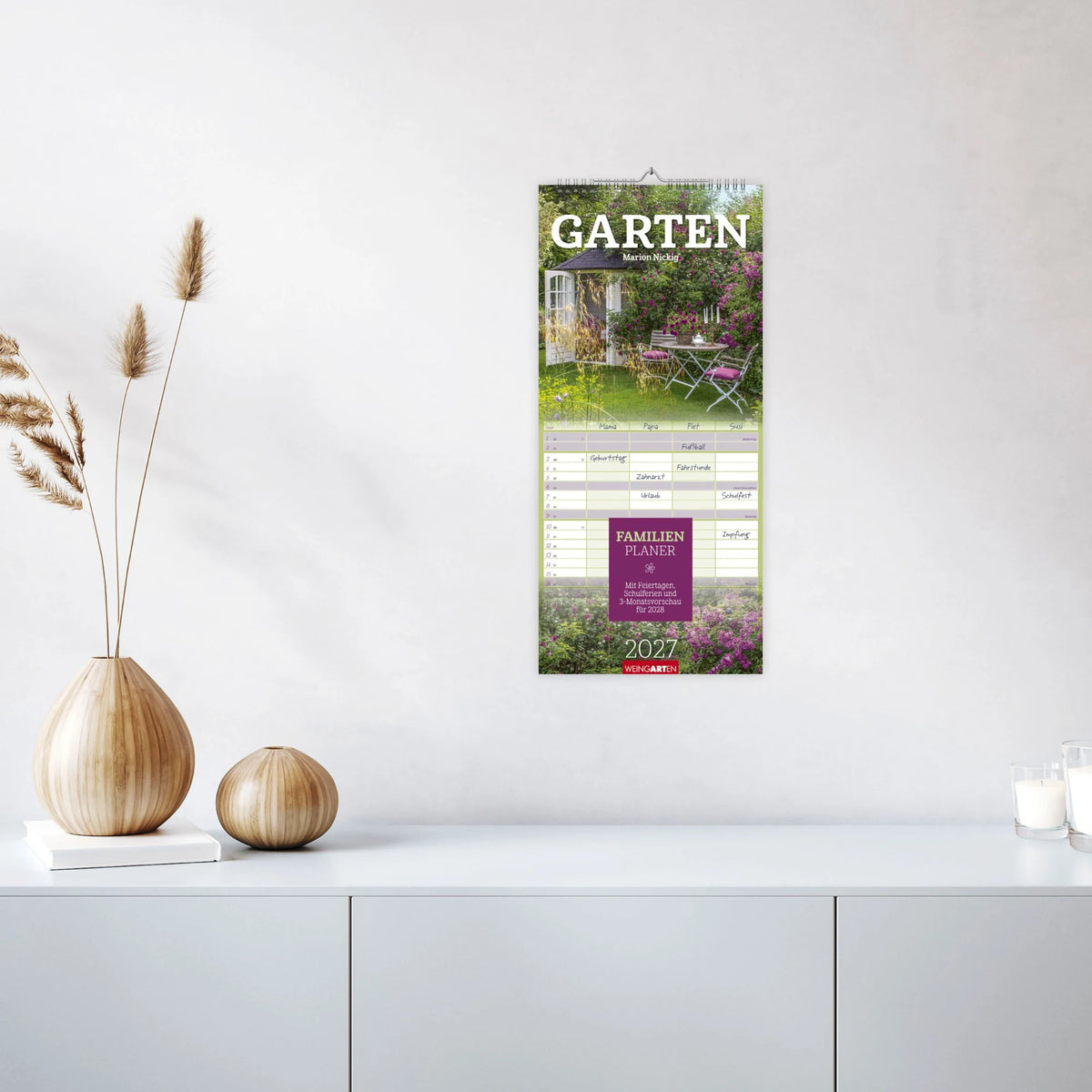 Garten Familienplaner 2027 – Ansicht
