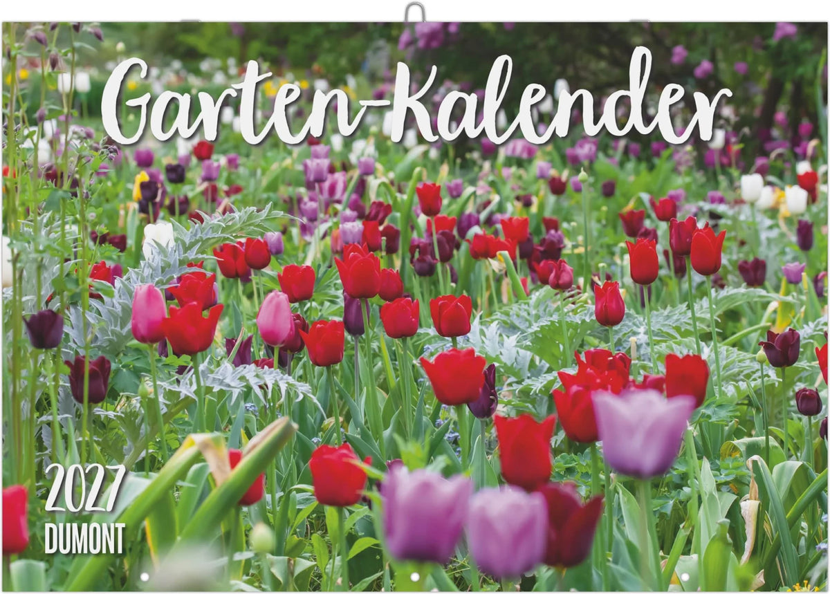 Wandkalender: Garten-Kalender 2027