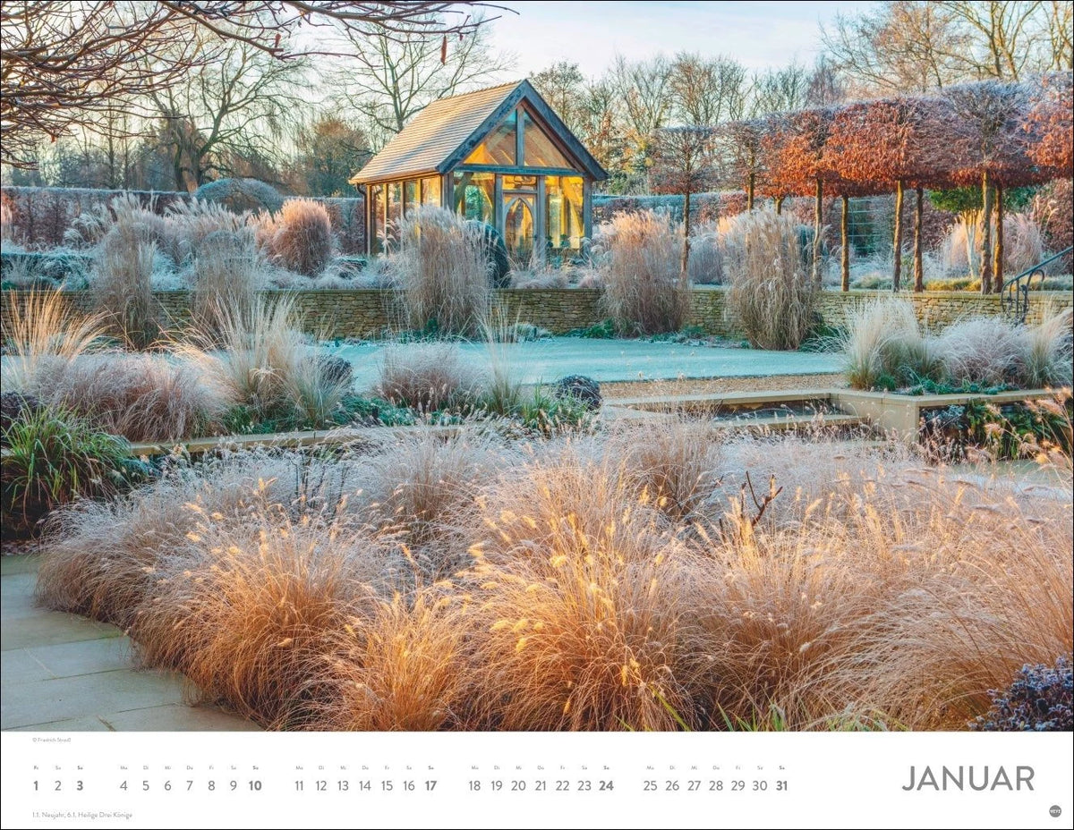 Gartenparadies Posterkalender 2027 – Ansicht