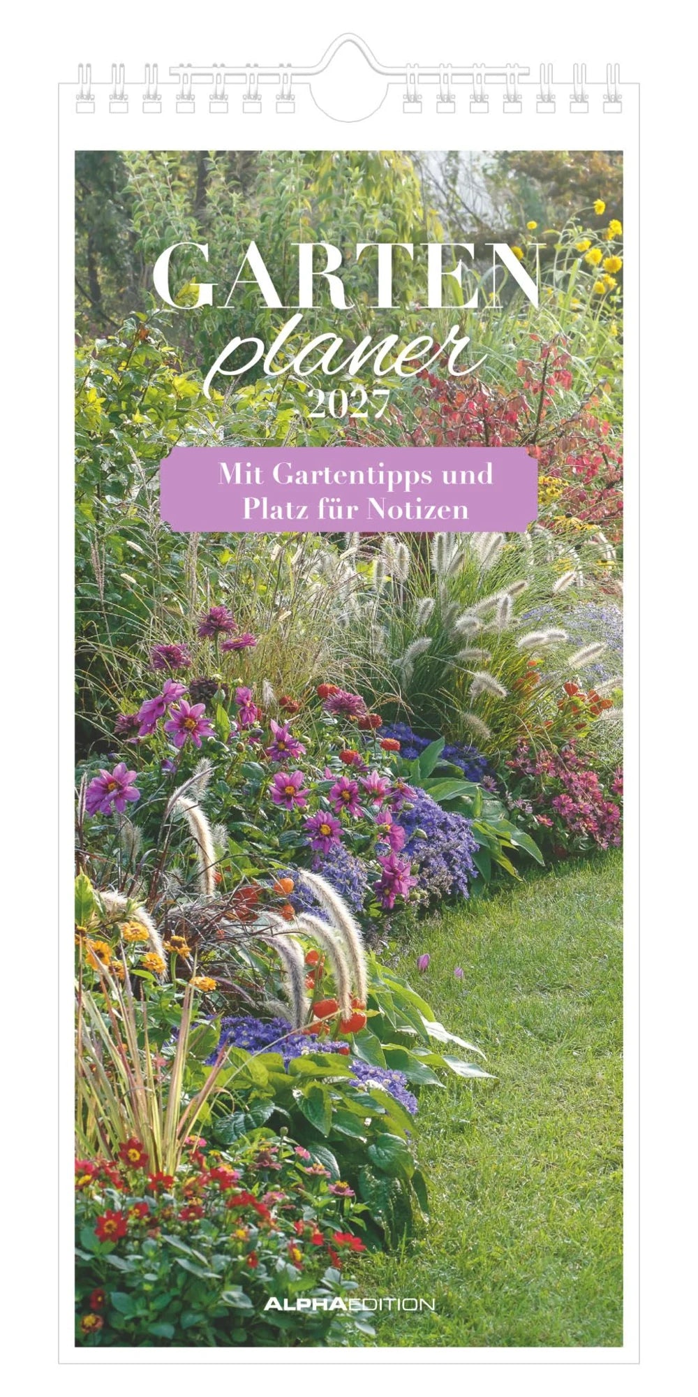 Wandkalender: Gartenplaner 2027